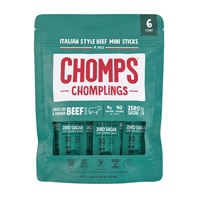 Chomps Paleo Sugar Free Chomplings Mini Beef Sticks Italian Style