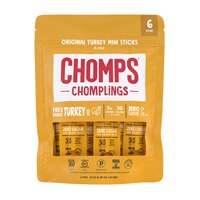 Chomps Paleo Sugar Free Chomplings Mini Turkey Sticks Original
