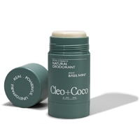 Cleo+Coco Natural Deodorant Extra Strength Aluminum Free - Brave Heart - Basil Mint