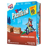 Clif Bar Gluten Free Kid ZBar Protein Bars Cinnamon Crunch