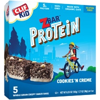 Clif Bar Gluten Free Kid ZBar Protein Bars Cookies 'N Creme