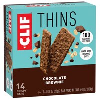 Clif Bar Non-GMO Thin Bars Chocolate Brownie