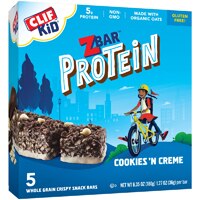 Clif Gluten Free Kid ZBar Protein Bars Cookies N Creme