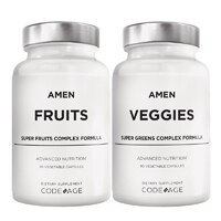 Codeage Amen Fruits + Veggies Super Daily Complex Formula Bundle