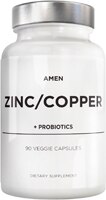 Codeage Amen Zinc & Copper & Probiotics - Zinc Picolinate 50 mg - Vegan Supplement