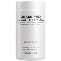 Codeage Grass-Fed Beef Thymus-Freeze-Dried-Non-Defatted-Desiccated Glandular Supplement