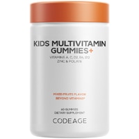 Codeage Kids Multivitamin Gummies Multivitamin - Zinc - Folate Children's Vitamins