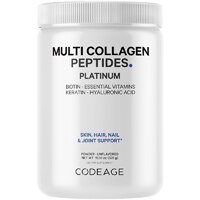 Codeage Multi Collagen Peptides Powder with Biotin Keratin Vitamin C