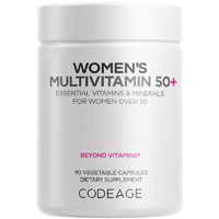 Codeage Women's Multivitamin 50+ Essential Vitamins Minerals for Women Over 50 Superfoods