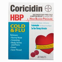 Coricidin HBP Cold & Flu