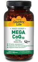 Country Life CoQ-10 Mega Q-Gel®