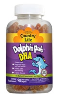 Country Life Dolphin Pals DHA Gummies for Kids