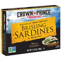 Crown Prince Non-GMO Brisling Sardines In Mustard