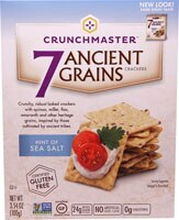 Crunch Master 7 Ancient Grains Crackers Gluten Free - 3.54 oz
