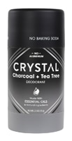 Crystal Magnesium Enriched Deodorant Stick Charcoal & Tea Tree