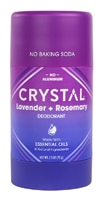 Crystal Magnesium Enriched Deodorant Stick Lavender + Rosemary