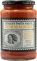 Cucina & Amore Italian Pasta Sauce Formaggio Tomato, Ricotta & Parmigiano Reggiano - 16.8 oz