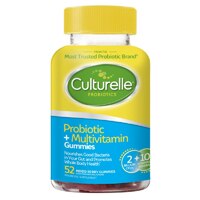 Culturelle Adult Probiotic plus Multivitamin Gummies Mixed Berry