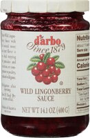 D'Arbo Gluten Free Wild Lingonberry Sauce