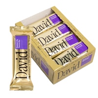 David Protein Bar - High Protein Low Carb Blueberry Pie
