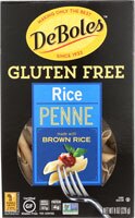 DeBoles Gluten Free Rice Penne -- 8 oz