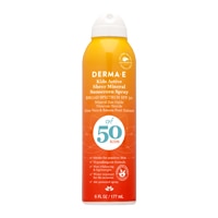 Derma E Kids Mineral Sunscreen Spray Active Sheer SPF 50