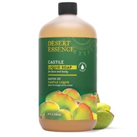 Desert Essence Castile Liquid Soap with Eco-Harvest Tea Tree Oil