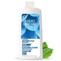 Desert Essence Whitening Plus Mouthwash Tea Tree Oil Cool Mint