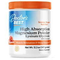 Doctor's Best High Absorption Magnesium Powder Peach