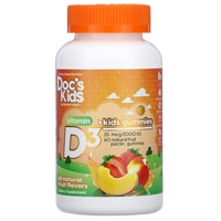 Doctor's Best Vitamin D3 Kids Gummy Natural Fruit