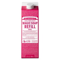 Dr. Bronner's 18-IN-1 Pure-Castile Magic Soap Rose