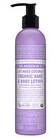 Dr. Bronner's Hand & Body Organic Lotion Lavender Coconut