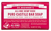 Dr. Bronner's Magic Soaps All-One Hemp Pure-Castile Soap Rose