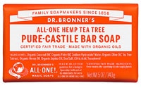 Dr. Bronner's Magic Soaps All-One Hemp Pure-Castile Soap Tea Tree
