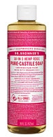 Dr. Bronner's Pure Castile Liquid Soap Rose