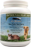 Dr. Goodpet Outside Flea Relief Non-Toxic Yard Spray Diatomaceous Earth