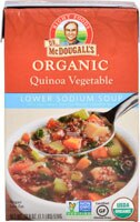 Dr. McDougall's Organic Quinoa Lower Sodium Soup Vegetable - 18 fl oz