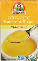 Dr. McDougall's Organic Soup Gluten Free Butternut Bisque - 17.6 fl oz