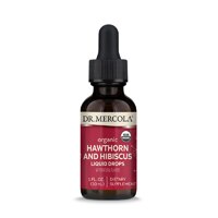 Dr. Mercola Organic Hawthorn and Hibiscus Liquid Drops