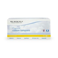 Dr. Mercola Premium Feminine Care Organic Cotton Tampons Regular