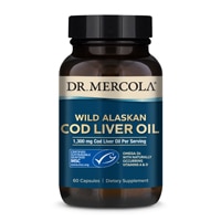 810094212667 - Dr. Mercola  Wild Alaskan Cod Liver Oil -- 60 Capsules