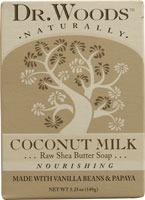 Dr. Woods Naturally Bar Soap Coconut Milk