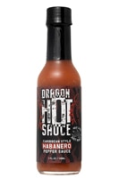 Dragon Hot Sauce Caribbean Style Habanero Pepper Sauce Original