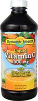 Dynamic Health Liquid Vitamin C with Rose Hips & Bioflavonoids Natural Citrus