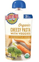 Earth's Best Homestyle Meal Baby Food Stage 3 Organic Cheesy Pasta with Veggies - 3.5 oz