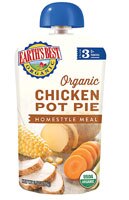 Earth's Best Homestyle Meal Baby Food Stage 3 Organic Chicken Pot Pie - 3.5 oz
