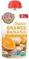 Earth's Best Organic Baby Food Puree Orange Banana - 4 oz