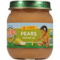 Earth's Best Organic Baby Food Stage 2 Pears - 4 oz