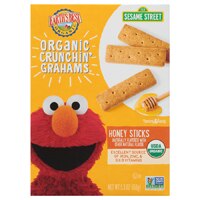 Earth's Best Organic Sesame Street Crunchin' Grahams Honey Sticks