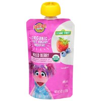 Earth's Best Organic Sesame Street Fruit Yogurt Smoothie Mixed Berry